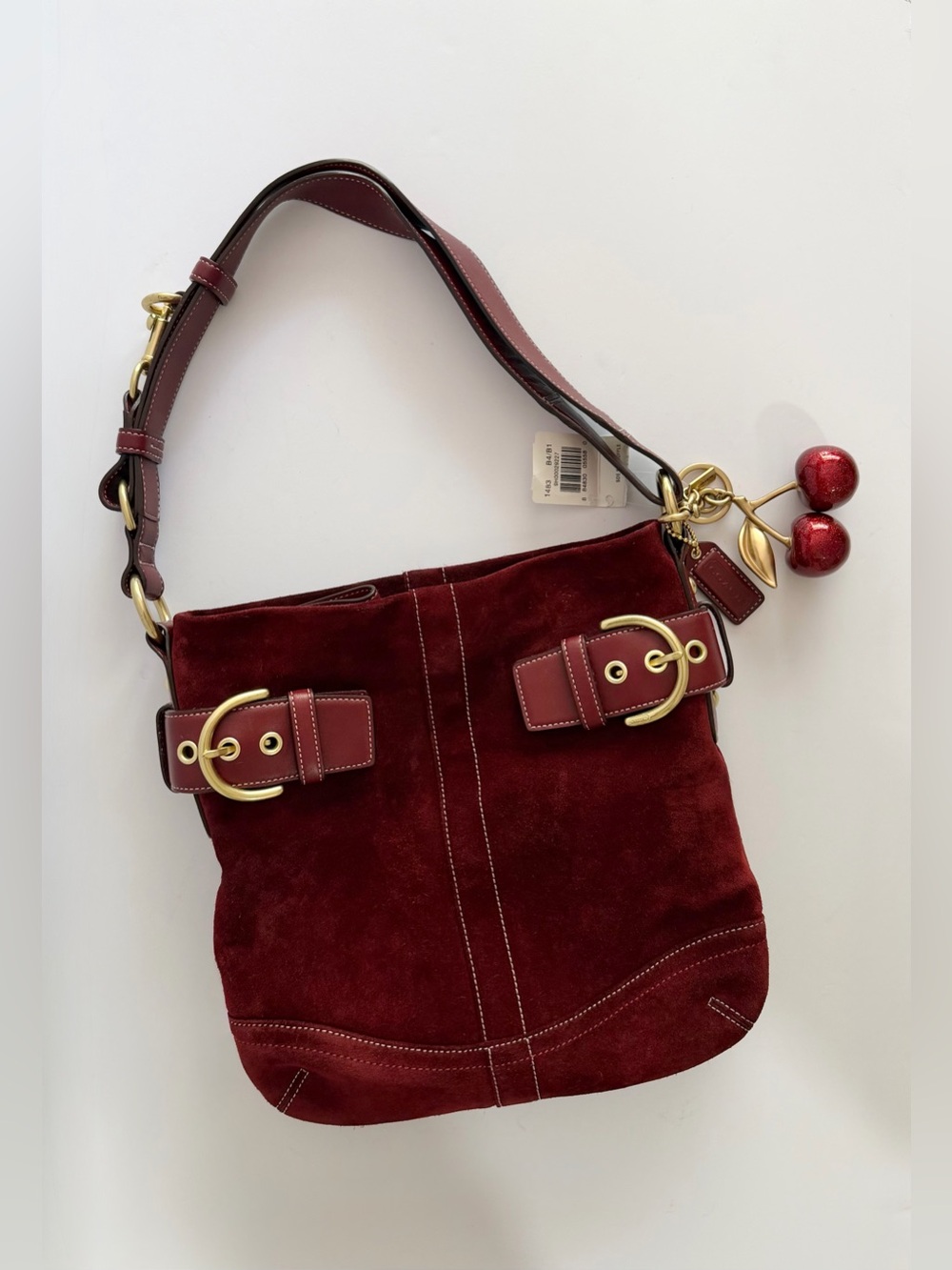 Coach - VINTAGE Suede Soft Duffle Bag